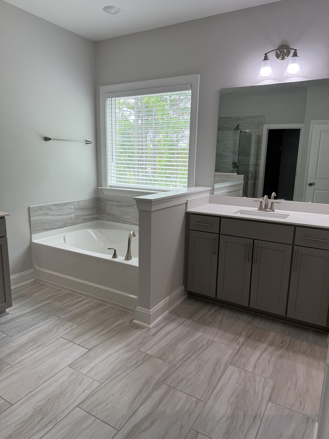 Clean Queen NC cleaning work - renovated bathroom